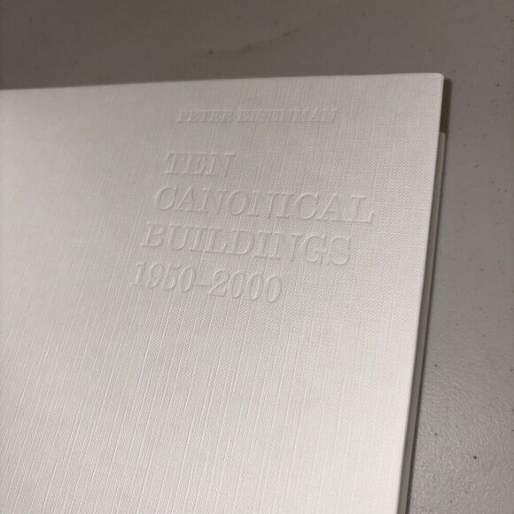 Ten Canonical Buildings 1950-2000. Peter Eisenman. Hardcover DJ - Picture 5 of 8